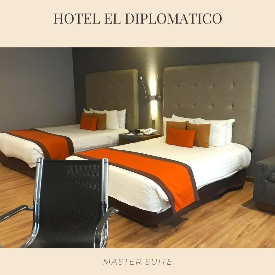 Hotel El Diplomatico Mexiko-Stadt Exterior foto
